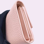 Louis Vuitton Portefeuille Capucines Leather Light Pink Wallet Gold — view 5