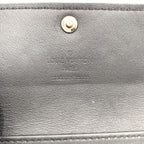 Louis Vuitton Multicles 6 Enabled Taurillon Leather Black Key Case Silver Key — view 4
