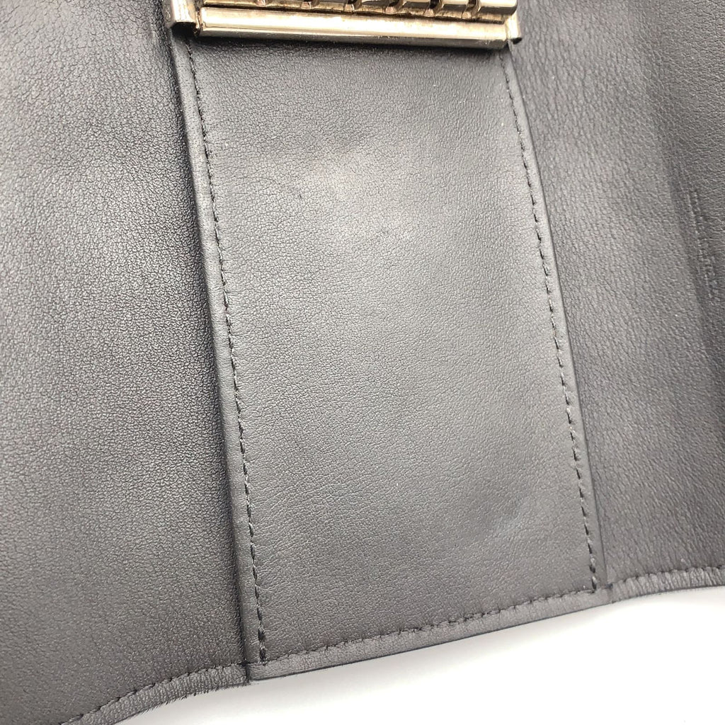Louis Vuitton Multicles 6 Enabled Taurillon Leather Black Key Case Silver Key — view 7