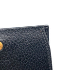 Gucci GG Marmont Bifold Wallet Leather Canvas Black Beige Gold — view 8