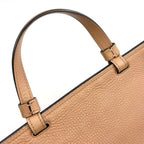 Gucci Bamboo Shoulder Bag Leather Beige Silver — view 8