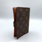 Louis Vuitton Agenda PM Leather Brown Cover Gold — view 2