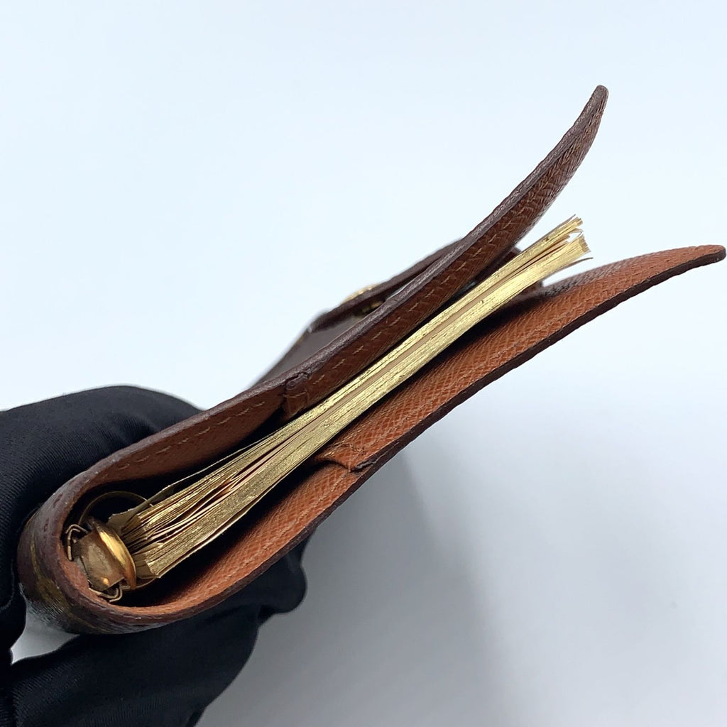 Louis Vuitton Agenda PM Leather Brown Cover Gold — view 6