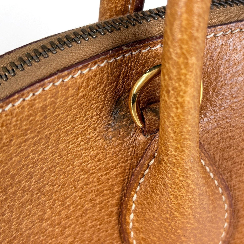 Hermes Bolide 35 Handbag Pigskin Natural OW — view 6