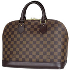 Louis Vuitton Alma Handbag Damier Brown