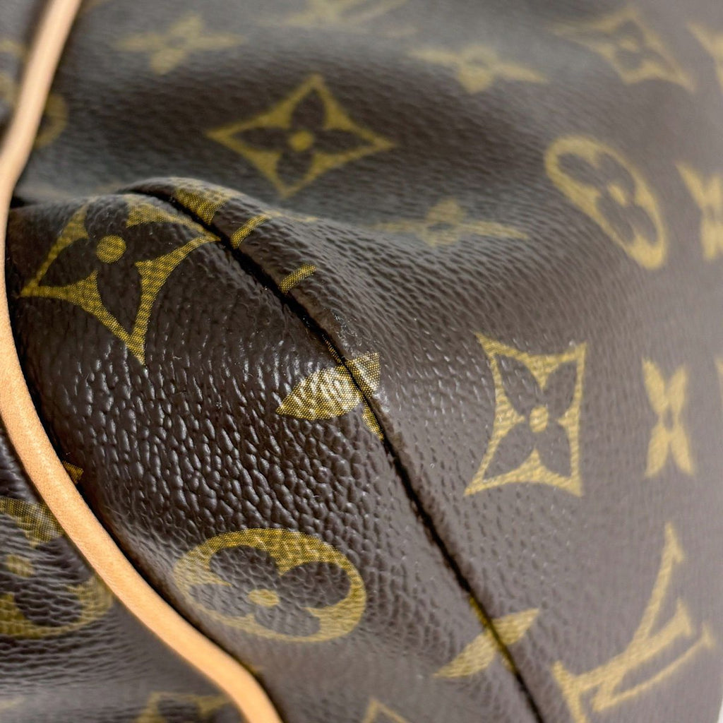 Louis Vuitton Totally MM Tote Shoulder Bag Monogram Brown — view 3