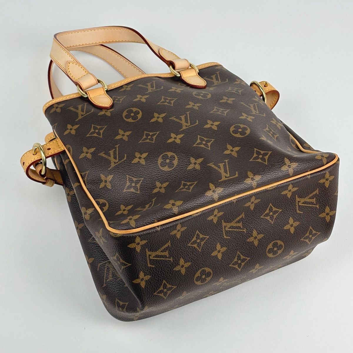 Louis Vuitton Batignolles Tote Handle Handbag Monogram Brown — view 2