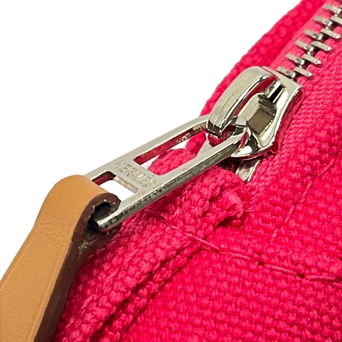 Hermes Pouch Bolide 15 Pink Leather — view 7