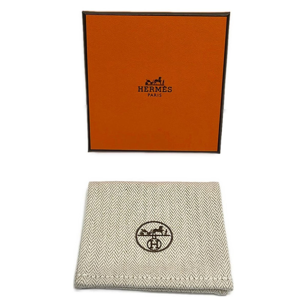 Hermes Key Holder Etrier Silver Key Ring — view 6