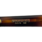 Louis Vuitton Sunglasses My Monogram Fame Rectangle Dark Brown Gold Eyewear — view 5