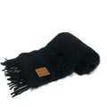 Loewe Scarf Black Wool
