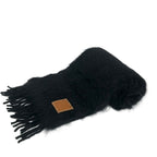 Loewe Scarf Black Wool