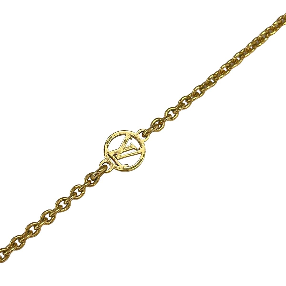 Louis Vuitton Necklace Essential V Gold — view 6
