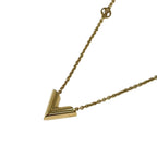 Louis Vuitton Necklace Essential V Gold — view 3