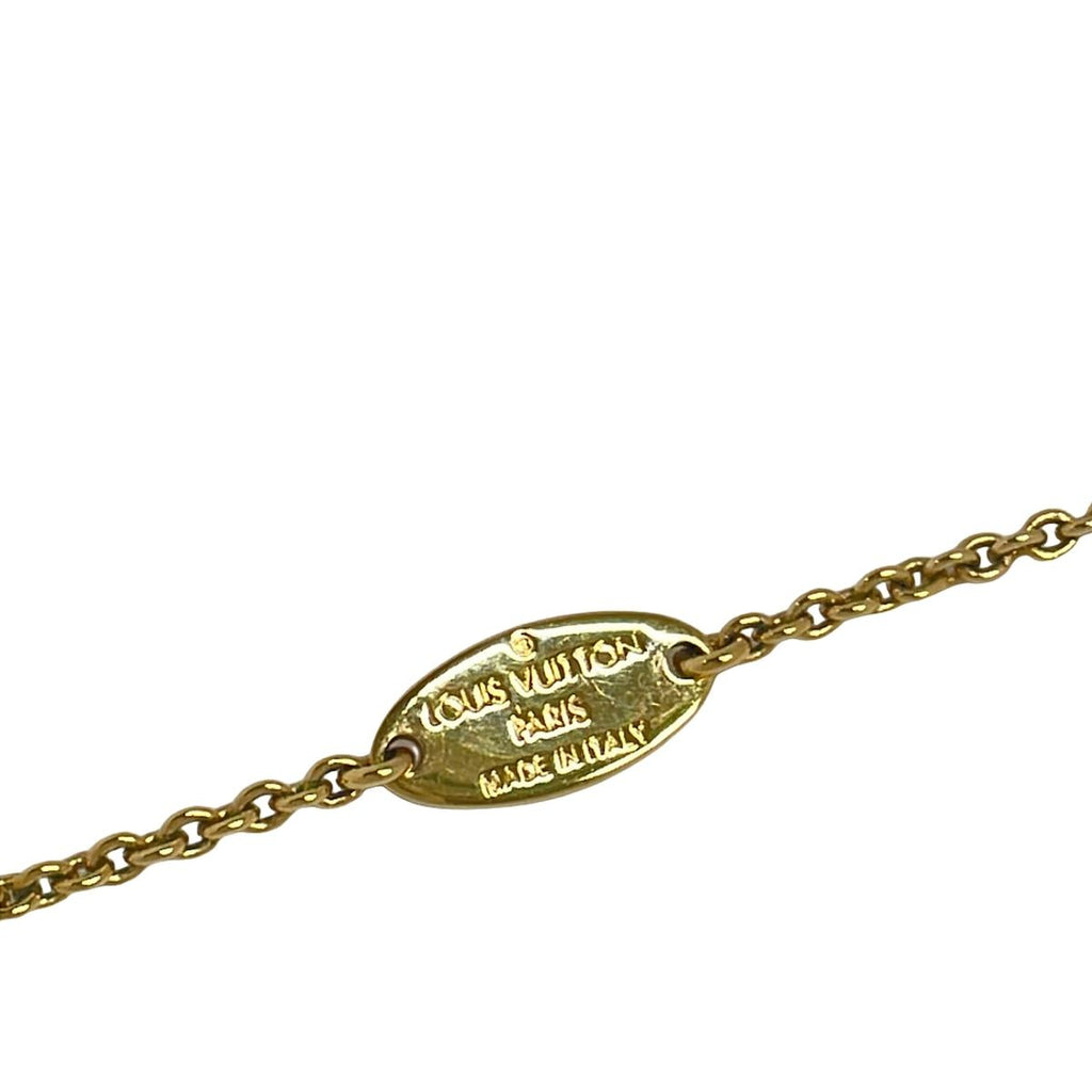 Louis Vuitton Necklace Essential V Gold — view 5