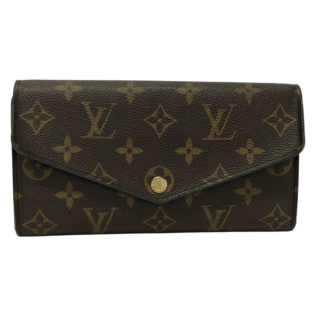Louis Vuitton Wallet Monogram Portefeuille Sarah Fuchsia