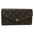 Louis Vuitton Wallet Monogram Portefeuille Sarah Fuchsia