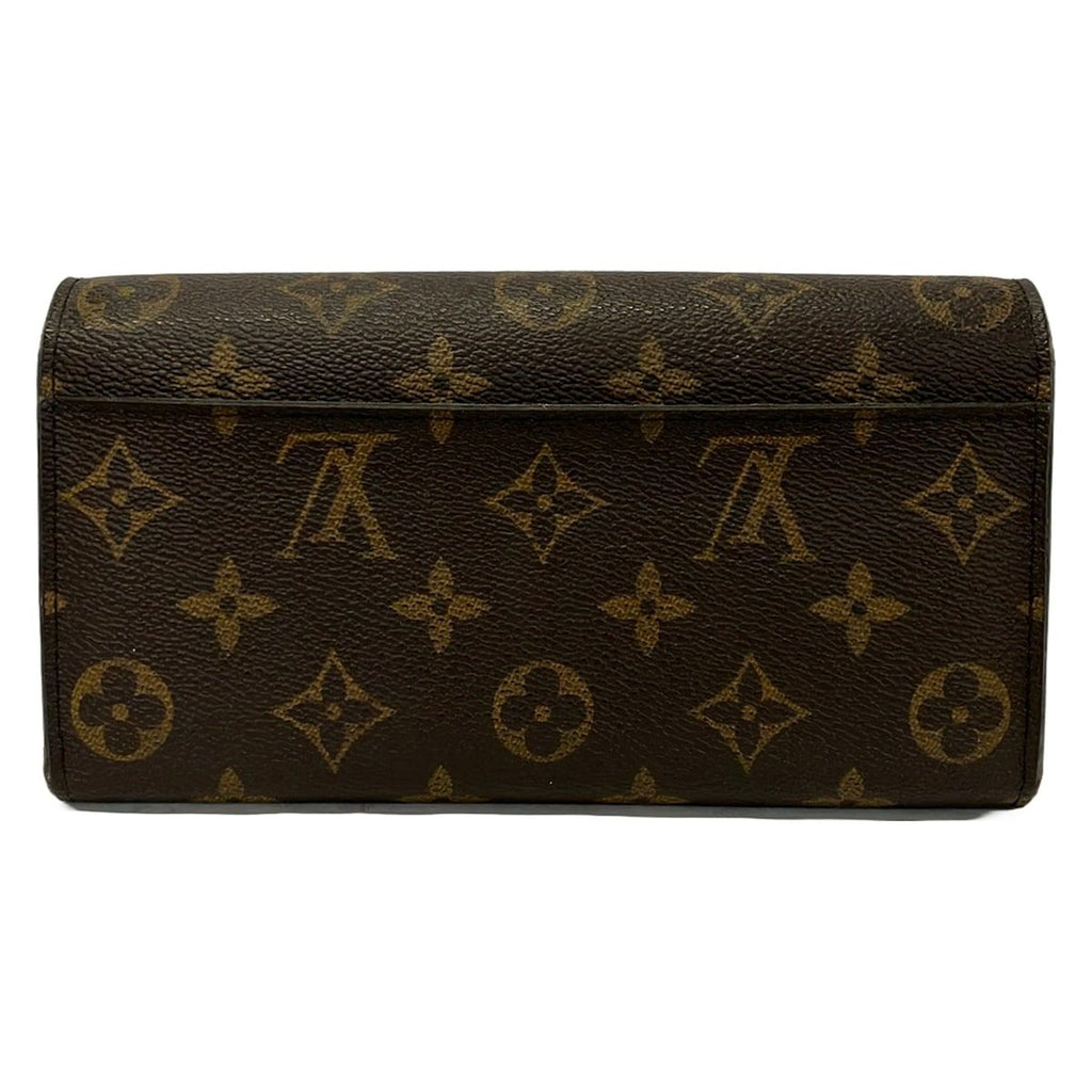 Louis Vuitton Wallet Monogram Portefeuille Sarah Fuchsia — view 2