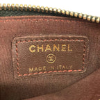 Chanel Coin Purse Quilted Black Card CC Logo Gold Lambskin — view 4