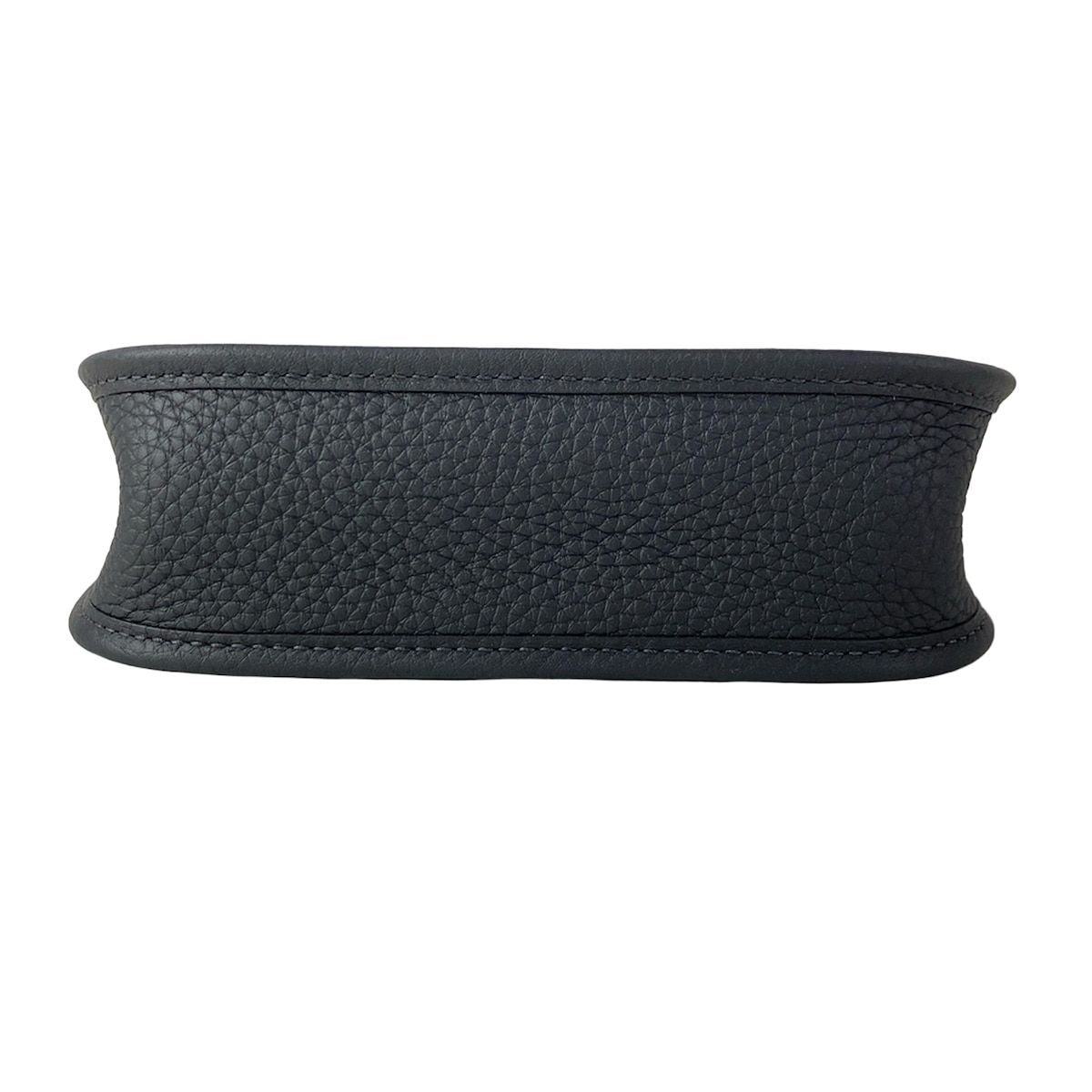 Hermes Shoulder Bag Evelyne TPM Amazone Black Silver — view 5
