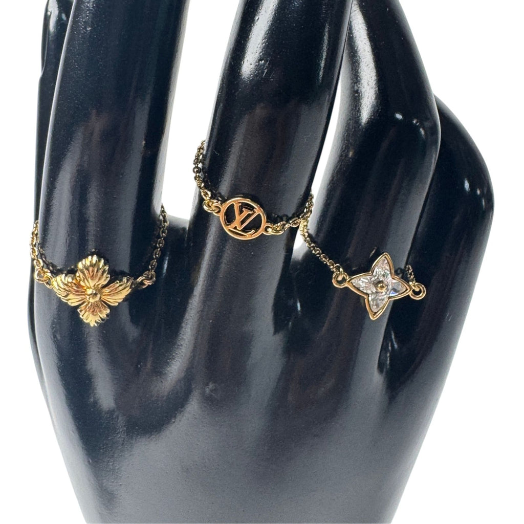 Louis Vuitton Set Bague Blooming Strass Ring Piece