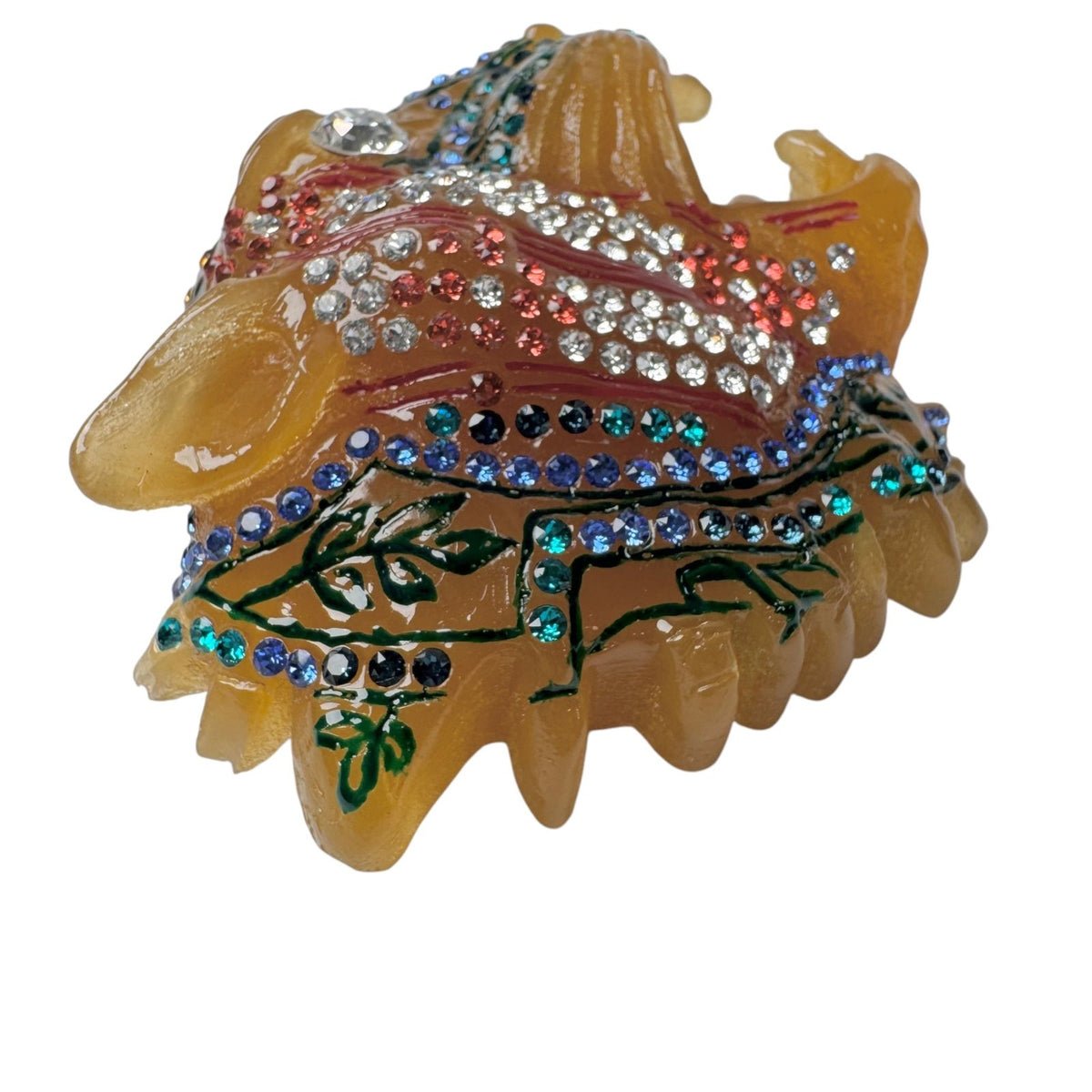 Gucci Brooch Rajah Tiger Head Rhinestone — view 2