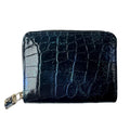 Louis Vuitton Zippy Coin Purse Crocodile Cosmic Blue