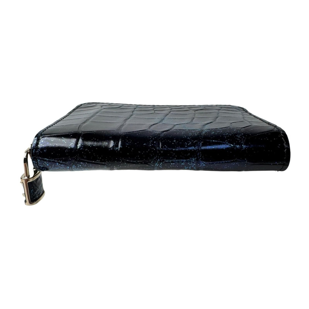 Louis Vuitton Zippy Coin Purse Crocodile Cosmic Blue — view 5