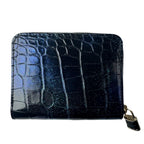 Louis Vuitton Zippy Coin Purse Crocodile Cosmic Blue — view 2