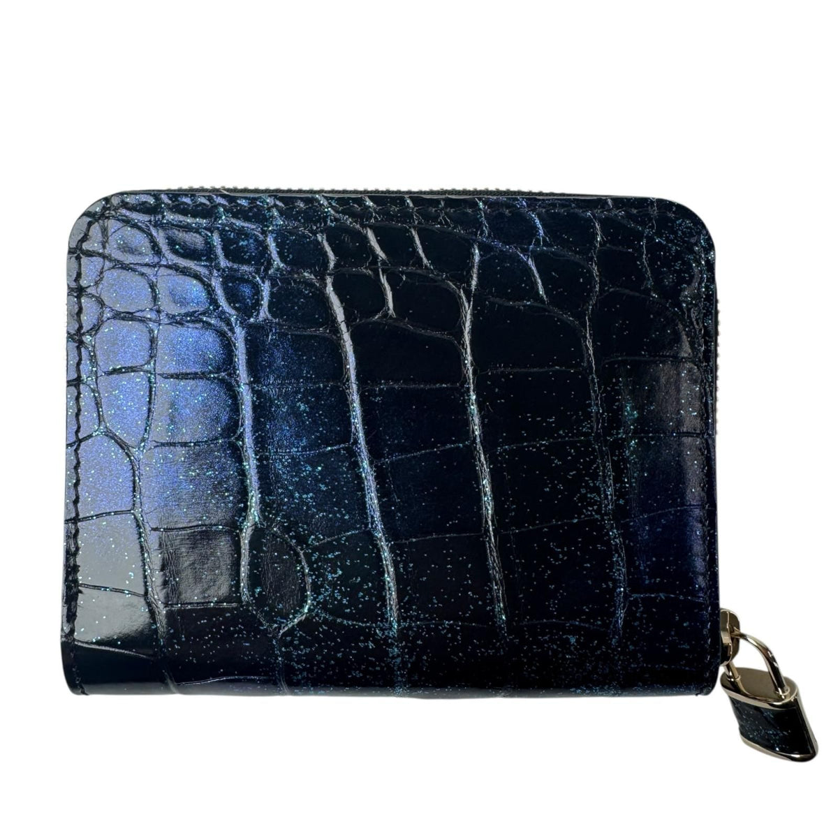 Louis Vuitton Zippy Coin Purse Crocodile Cosmic Blue — view 2