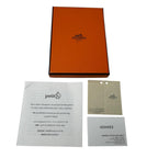 Hermes Petit H Charm Snowflake Reversible Keychain — view 6