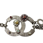 Chanel 05P Floral Chain Belt Necklace 2-Way CC Logo — view 7