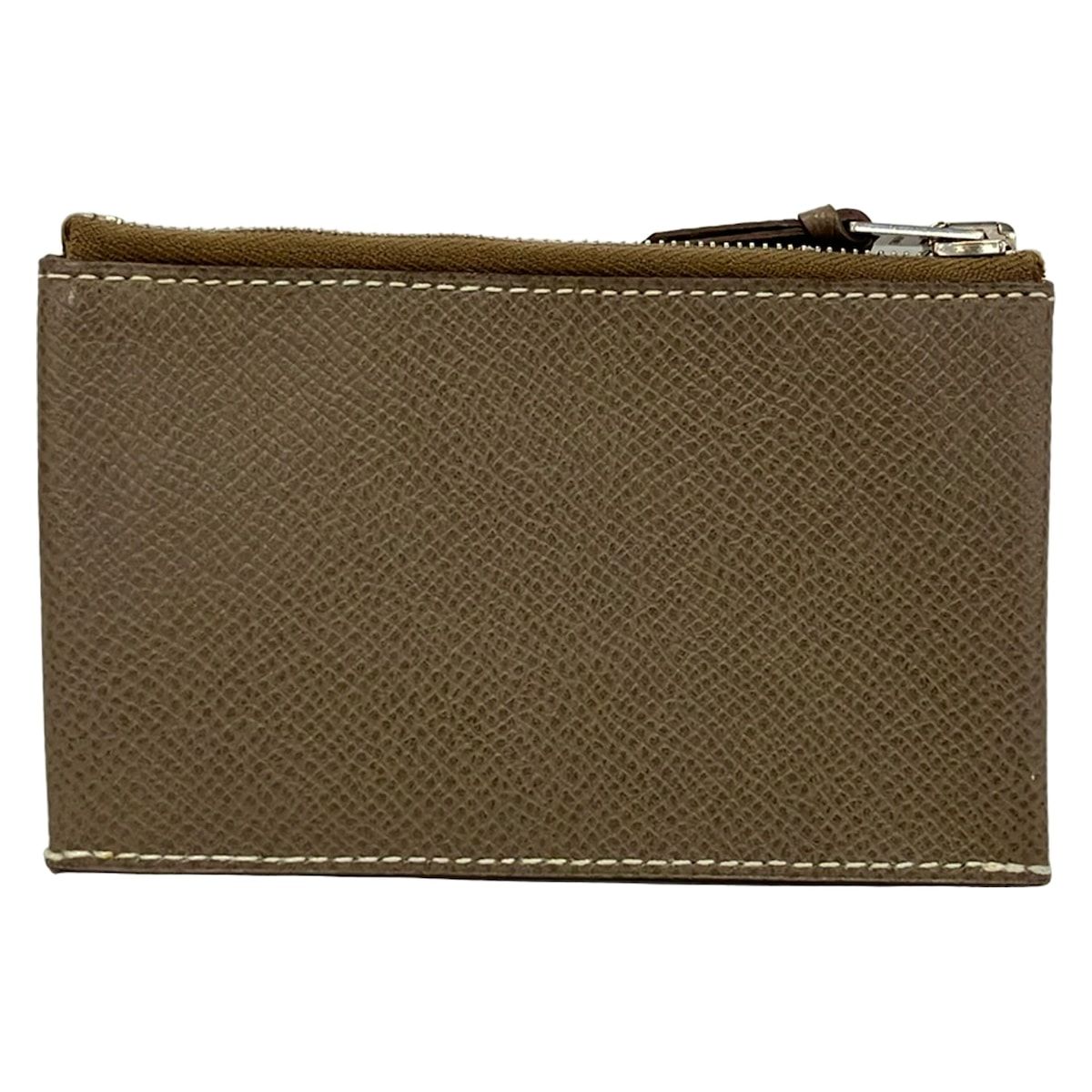 Hermes Coin Purse Clarice PM Etoupe