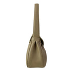 Celine Shoulder Bag Medium Polly Gray Beige Leather — view 2