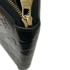 Louis Vuitton Wallet Monogram Empreinte Zippy Noir Leather — view 8