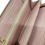 Louis Vuitton Wallet Bicolor Monogram Empreinte Zippy Rose Trianon Cream Leather — view 3