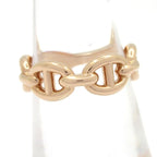 Hermes Ring 47 Chaine D'ancre Enchainee PM 18k Pink Gold — view 2