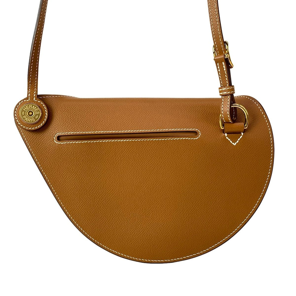 Hermes Shoulder Bag Petite Course Gold — view 3