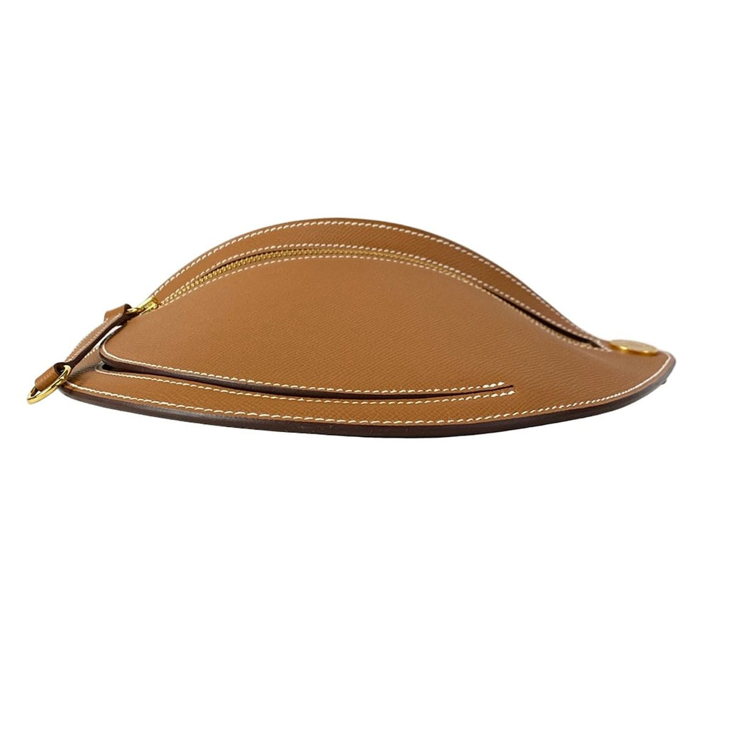 Hermes Shoulder Bag Petite Course Gold — view 5