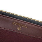 Chanel Wallet Black Chain Vintage Gold Shoulder Bag — view 6