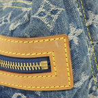 Louis Vuitton Monogram Denim Baggy PM Shoulder Bag — view 6