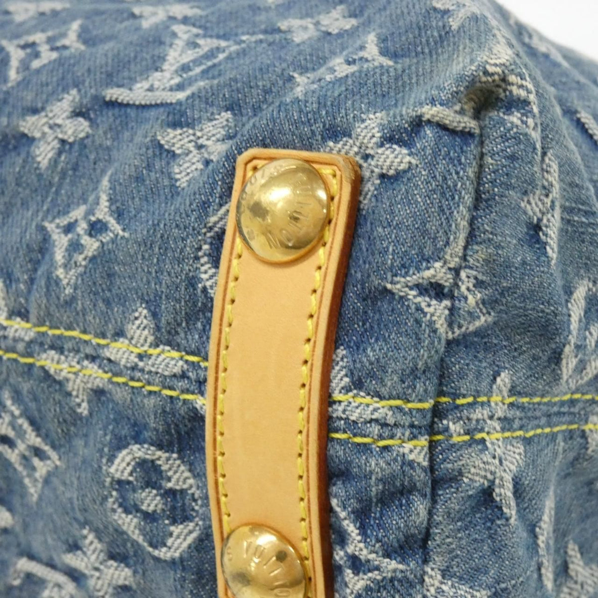 Louis Vuitton Monogram Denim Baggy PM Shoulder Bag — view 3