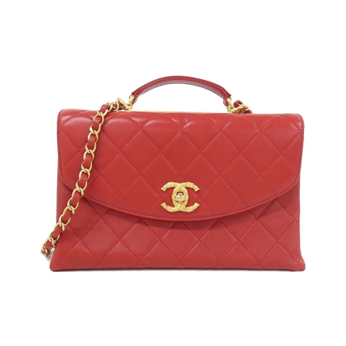 Chanel Shoulder Bag Red