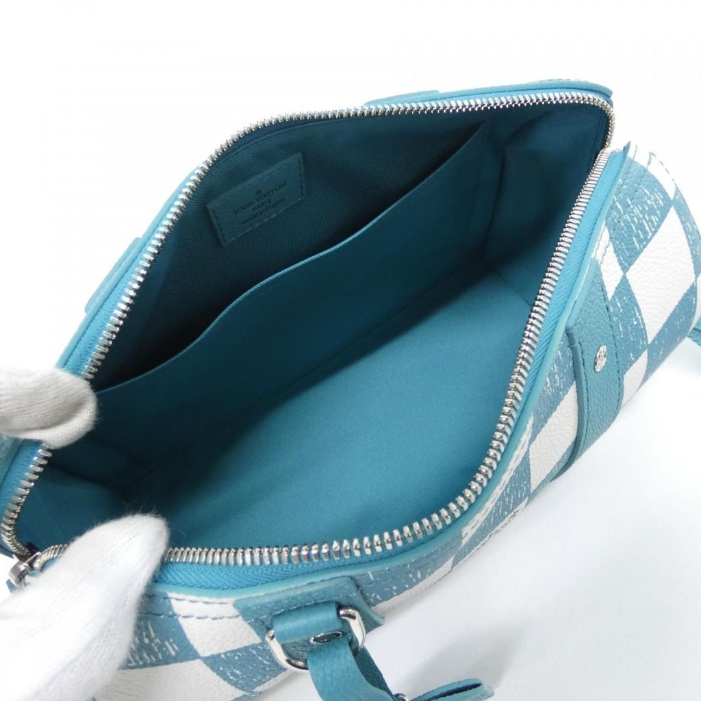 Louis Vuitton Damier Checkerboard City Keepall Shoulder Bag — view 5