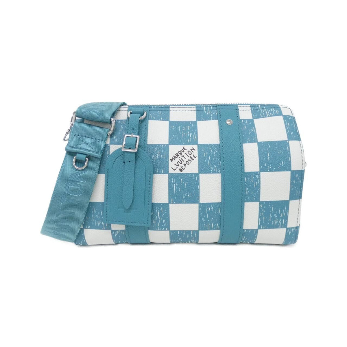 Louis Vuitton Damier Checkerboard City Keepall Shoulder Bag
