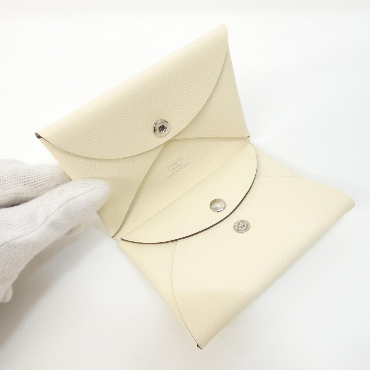 Hermes Calvi Duo Coin Purse — view 2