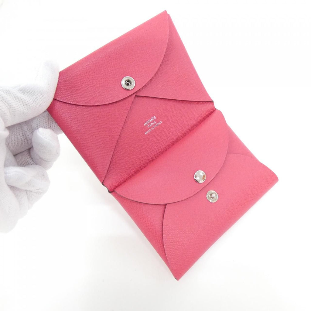 Hermes Calvi Duo Coin Purse — view 3