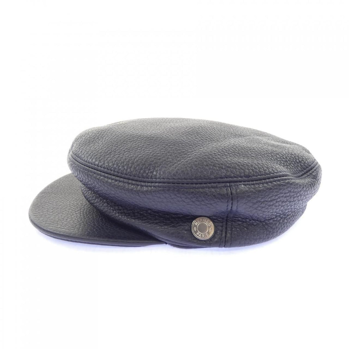 Hermes Cap Hat Navy — view 4