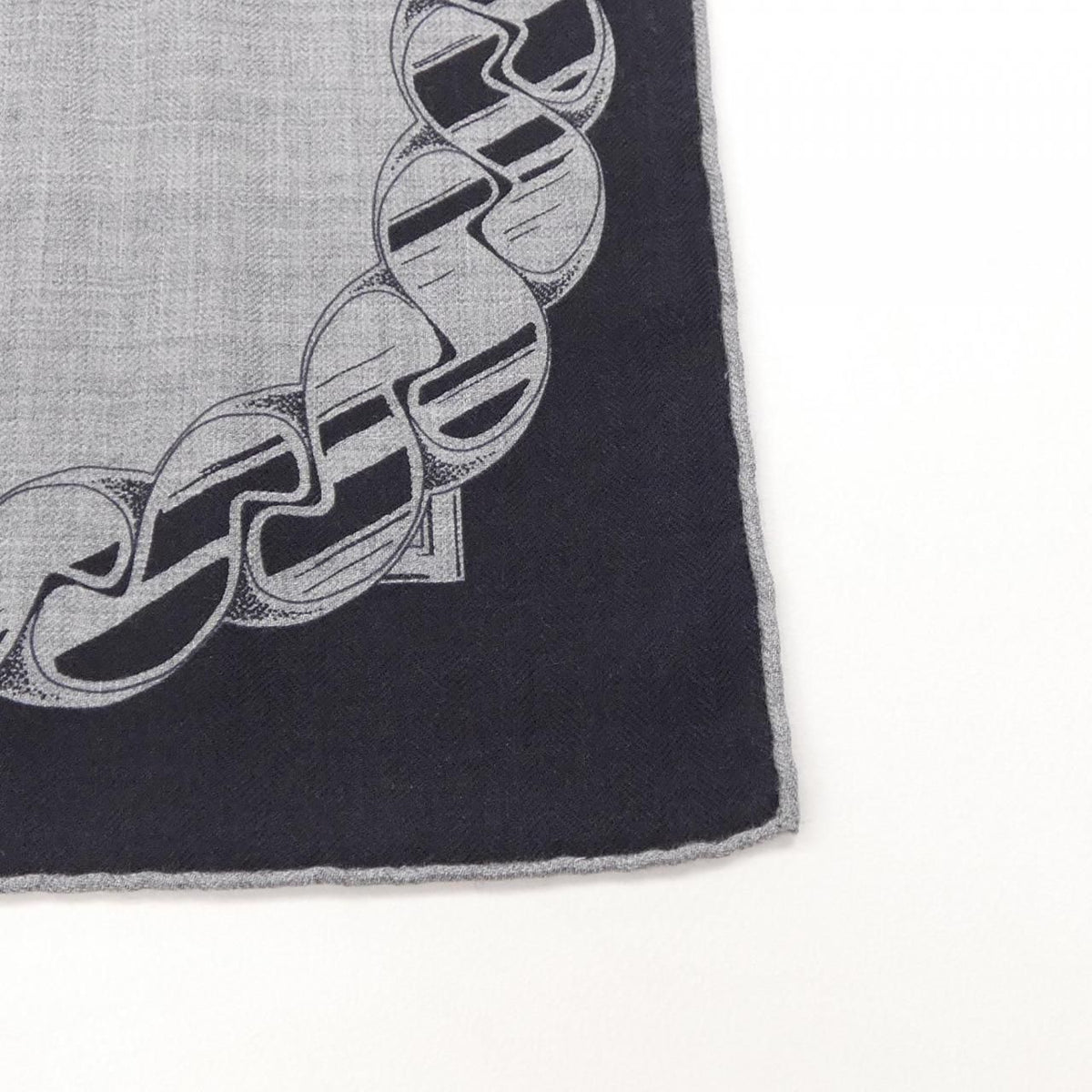 Hermes Metallic Meta lique Carre 100 Shawl Scarf — view 2