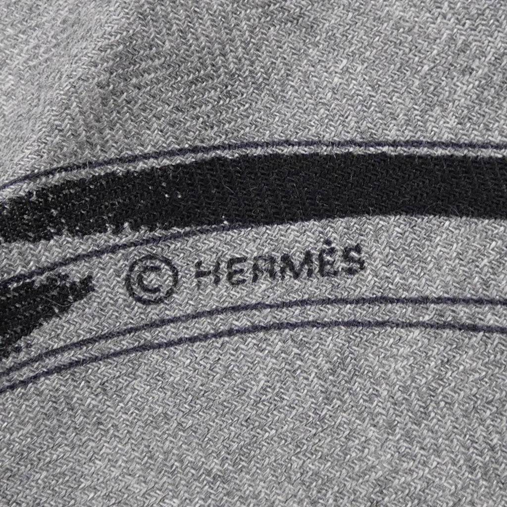 Hermes Metallic Meta lique Carre 100 Shawl Scarf — view 4